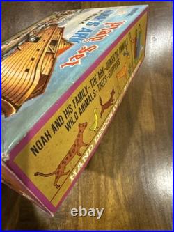 NEW Vintage 1960's Marx Mini Noahs Ark Play Set Original Complete Sealed NEW
