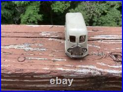 NICE Rare Prewar Marx White Milk Truck for Station, Playset, or 6 Inch Flatcar