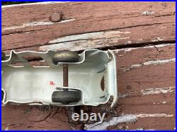 NICE Rare Prewar Marx White Milk Truck for Station, Playset, or 6 Inch Flatcar