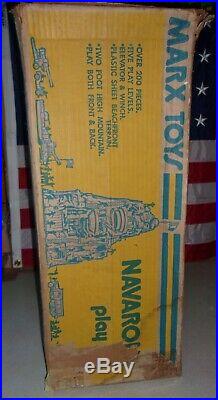 Navarone Giant Playset Vintage 3412 IN BOX. 1974. ARMY TANK ARMY MEN