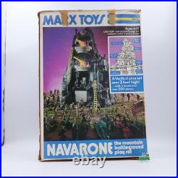 Navarone Mountain WWII Battleground Playset Toy Soldiers + Vehicles 1975 Marx