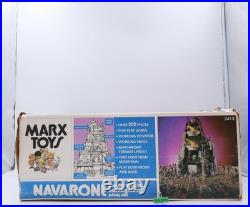 Navarone Mountain WWII Battleground Playset Toy Soldiers + Vehicles 1975 Marx