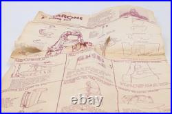 Navarone Mountain WWII Battleground Playset Toy Soldiers + Vehicles 1975 Marx