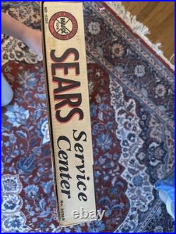 New Open Box SEARS Service Center Model Marx Toys Vintage Collectible COMPLETE