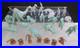 Nice Lot Vintage 1950s Marx Prehistoric Times Playset Dinosaur Plastic Figures