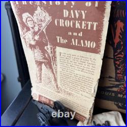 Nice! Rare Marx Official #3544 Official Walt Disney Davy Crockett Alamo