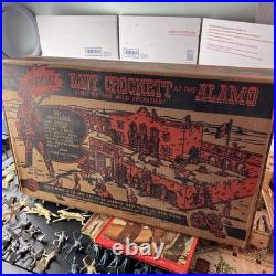 Nice! Rare Marx Official #3544 Official Walt Disney Davy Crockett Alamo