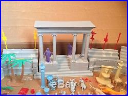 OFFICIAL Vintage 1959 Ben Hur playset SERIES 2000 with box and movie book