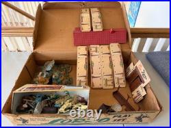 OFFICIAL WALT DISNEY'S ZORRO PLAY SET MARX largely complete set 1958