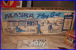 ORIGINAL Marx Alaska Playset withbox & instructions