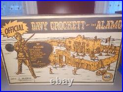 Official Davy Crockett At The Alamo Set Marx Toys 160th Anniversary Playset