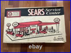 Open Box SEARS Service Center Model Marx Toys Vintage Collectible