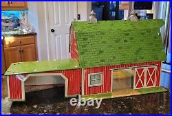 Original 1950s Marx Lazy Day Farm Playset Play Set INCOMPLETE