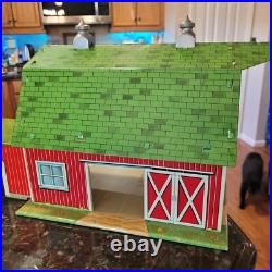 Original 1950s Marx Lazy Day Farm Playset Play Set INCOMPLETE