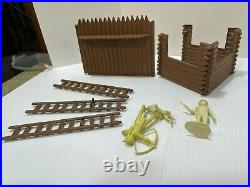 Original 1950s Marx Rin Tin Tin Fort Apache Playset