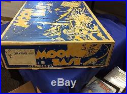 Original 1958 Marx Toys MOON BASE #4652 Playset box withBASE HTF space sci-fi