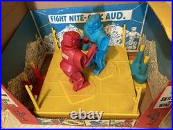 Original 1960's Marx Rock'em Sock'em Robots Complete In Box with Liners