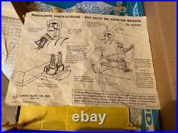 Original 1960's Marx Rock'em Sock'em Robots Complete In Box with Liners