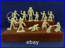 Original Marx RANCH KIDS Full Mold Shot minus 1 Cream Color Soft Plastic