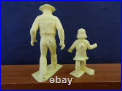 Original Marx RANCH KIDS Full Mold Shot minus 1 Cream Color Soft Plastic