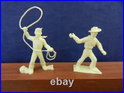 Original Marx RANCH KIDS Full Mold Shot minus 1 Cream Color Soft Plastic