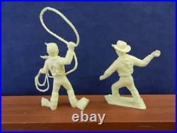 Original Marx RANCH KIDS Full Mold Shot minus 1 Cream Color Soft Plastic