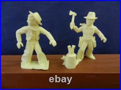 Original Marx RANCH KIDS Full Mold Shot minus 1 Cream Color Soft Plastic
