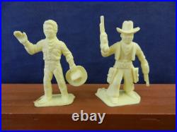 Original Marx RANCH KIDS Full Mold Shot minus 1 Cream Color Soft Plastic
