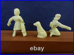 Original Marx RANCH KIDS Full Mold Shot minus 1 Cream Color Soft Plastic