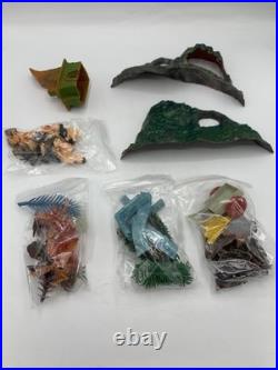 Original Marx Troll Village Miniature Play Set 1965 Edition with Box Rare Vintage
