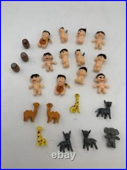 Original Marx Troll Village Miniature Play Set 1965 Edition with Box Rare Vintage