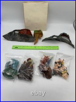 Original Marx Troll Village Miniature Play Set 1965 Edition with Box Rare Vintage