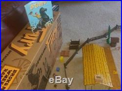 Original OOAK 1950's Marx, etc FURY! TV Playset with NEW Box! Graves, Diamond