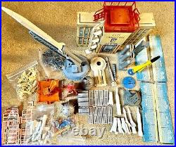 Original Vintage Marx Atomic Cape Canaveral Missile Base Playset 90+ Pieces