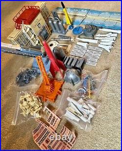 Original Vintage Marx Atomic Cape Canaveral Missile Base Playset 90+ Pieces