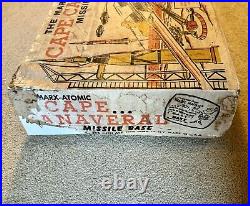 Original Vintage Marx Atomic Cape Canaveral Missile Base Playset 90+ Pieces