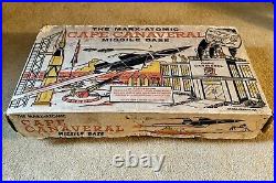 Original Vintage Marx Atomic Cape Canaveral Missile Base Playset 90+ Pieces