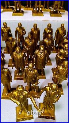 Original Vintage Marx Toys Presidents 1st-37th Complete Gold Collection Rare