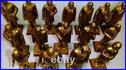 Original Vintage Marx Toys Presidents 1st-37th Complete Gold Collection Rare