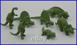 Original vintage Marx FLINTSTONES playset 4672 plastic town dinosaurs Fred Wilma