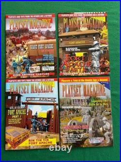 PLAYSET MAGAZINE Lot of 25 Issues #1, 12, 14, 16-20, 23, 26, 28, 31, 35, 73-84