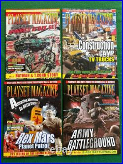 PLAYSET MAGAZINE Lot of 25 Issues #1, 12, 14, 16-20, 23, 26, 28, 31, 35, 73-84