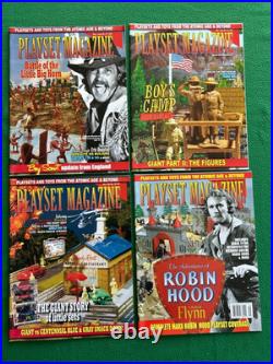 PLAYSET MAGAZINE Lot of 25 Issues #1, 12, 14, 16-20, 23, 26, 28, 31, 35, 73-84