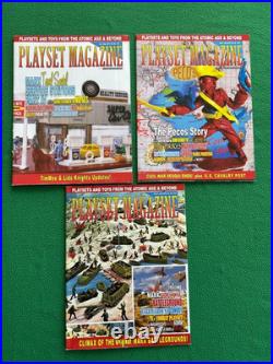 PLAYSET MAGAZINE Lot of 25 Issues #1, 12, 14, 16-20, 23, 26, 28, 31, 35, 73-84