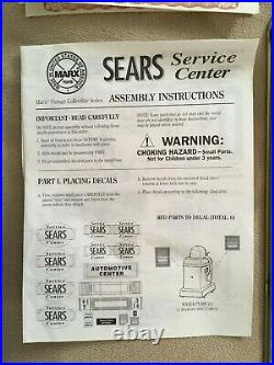 PRICE CUT! Vintage Collectible 1995 Marx Toys Sears Service Center Station MIB