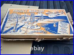 Partial MARX PROJECT MERCURY CAPE CANAVERAL PLAYSET #4524 (1962) box & acces. B