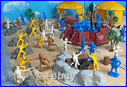 Pirate Playset 54mm Plastic Toy Soldiers