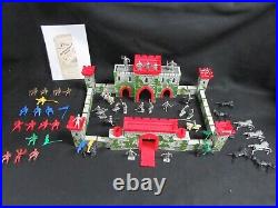 Prince Valiant Castle Fort Playset Marx Vintage 1955 Knights Incomplete