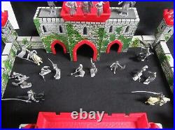 Prince Valiant Castle Fort Playset Marx Vintage 1955 Knights Incomplete