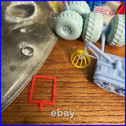 RARE 1960s Marx Moon Base Playset with Original Box Sci-Fi Space Toy